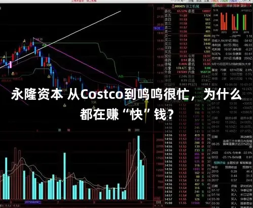永隆资本 从Costco到鸣鸣很忙，为什么都在赚“快”钱？